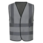 Reflective 120gsm Polyester Grey Safety Vest Price in Karachi