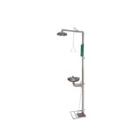 EYECURE SS S150 STAINLESS STEEL EYEWASH STATION WITH SAFETY 01 scaled
