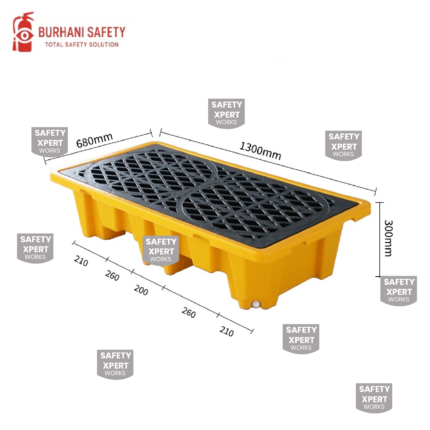 2 DRUM SPILL PALLET 01