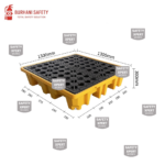 4 DRUM SPILL PALLET 01