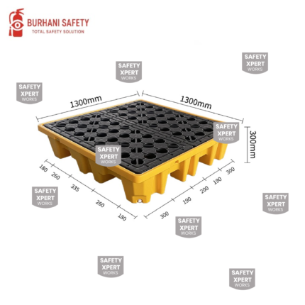 4 DRUM SPILL PALLET 01