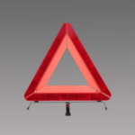 High qualtiy orange triangle traffic sign