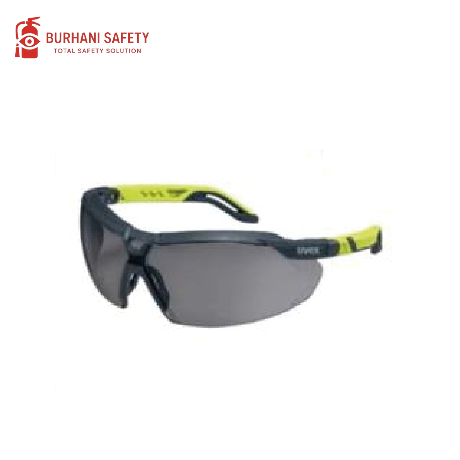 UVEX i-5 9183 903 Grey Safety Glasses - Safety Equipment Supplier UVEX i-5 9183 903 Grey Safety Glasses Scratch and Chemical Resistant Polycarbonate Lens