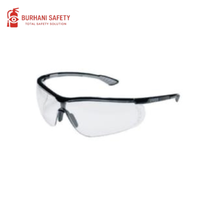 UVEX Sportstyle Safety Glasses Clear Anti-Scratch UV Protection Lightweight