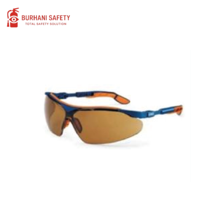 UVEX i-vo Safety Glasses Clear Polycarbonate Lens Chemical and Scratch Resistant