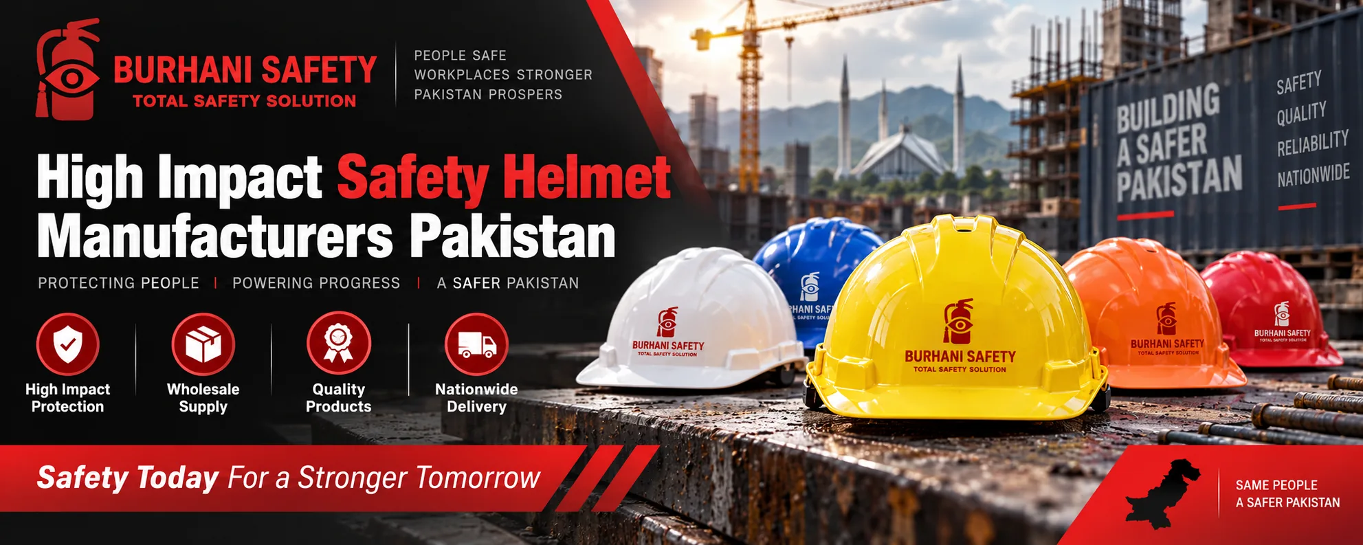 burhani safety high impact safety helmet manufacturers pakistan