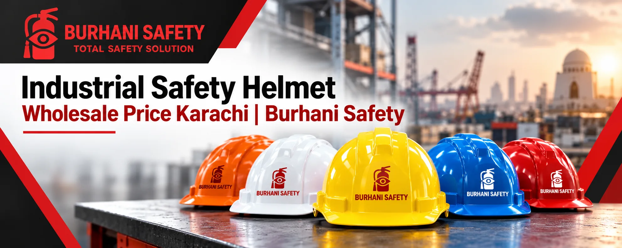 burhani safety industrial safety helmet karachi