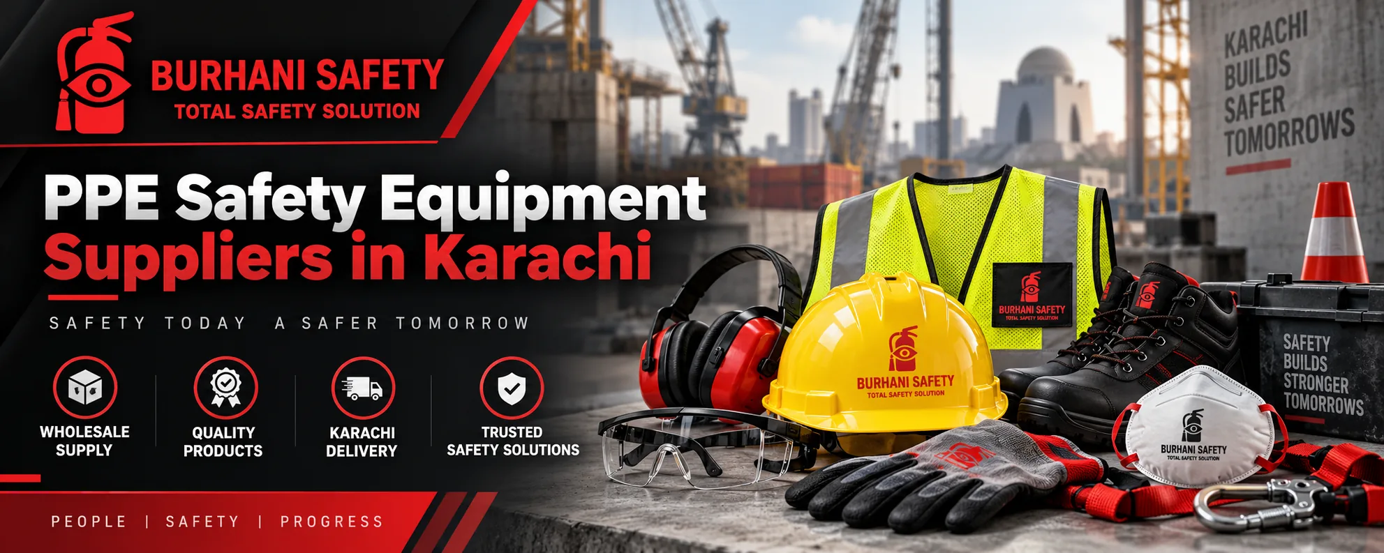 burhani safety ppe safety equipment suppliers in karachi