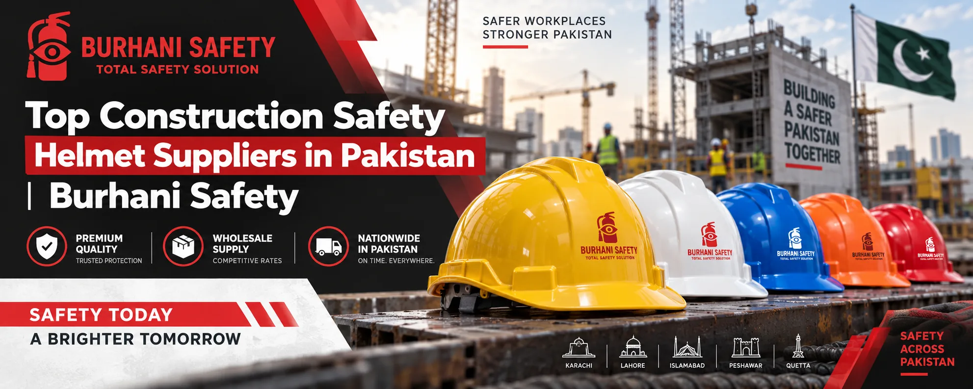 burhani safety top construction safety helmet suppliers pakistan