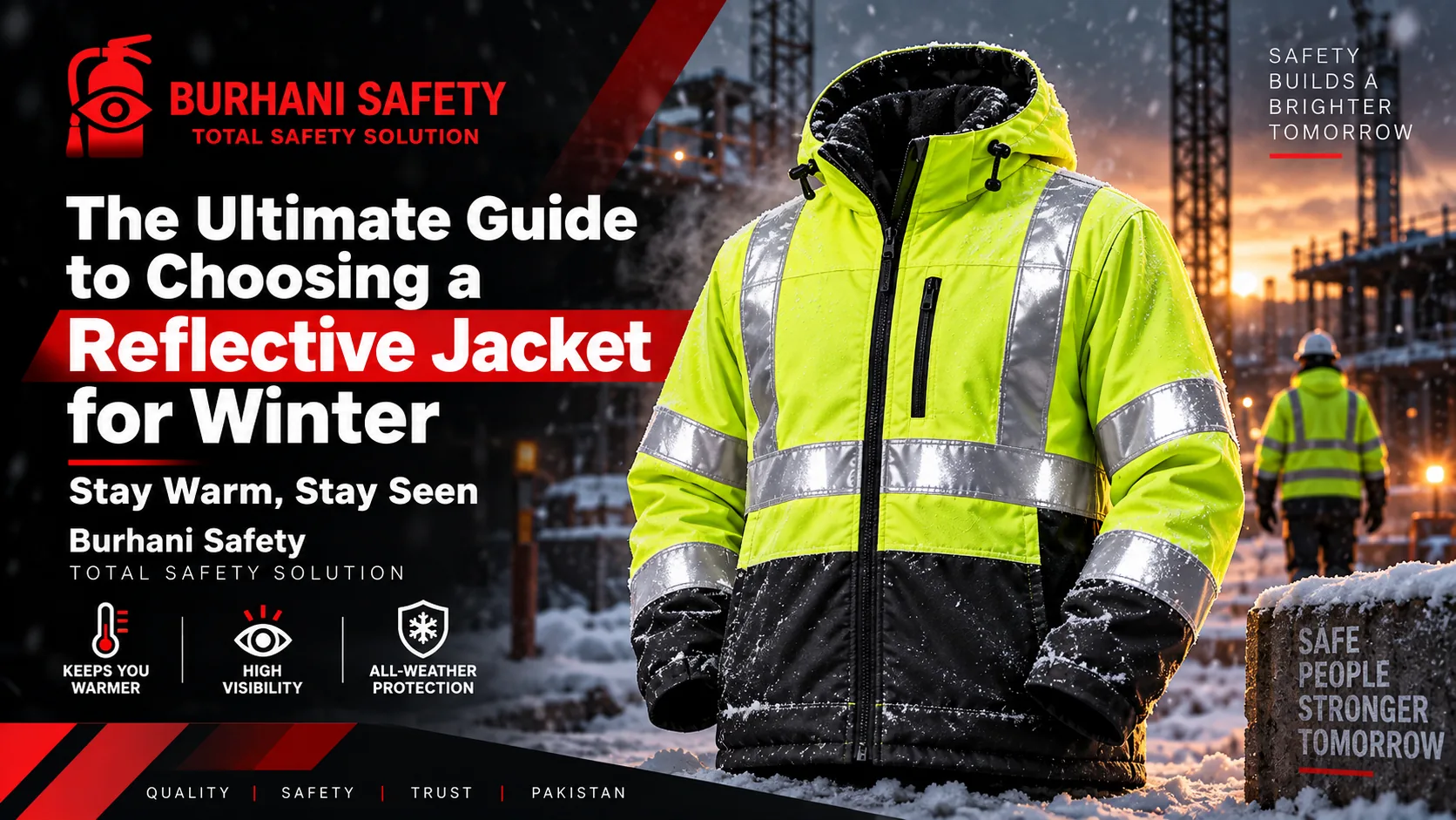 burhani safety winter reflective jacket guide