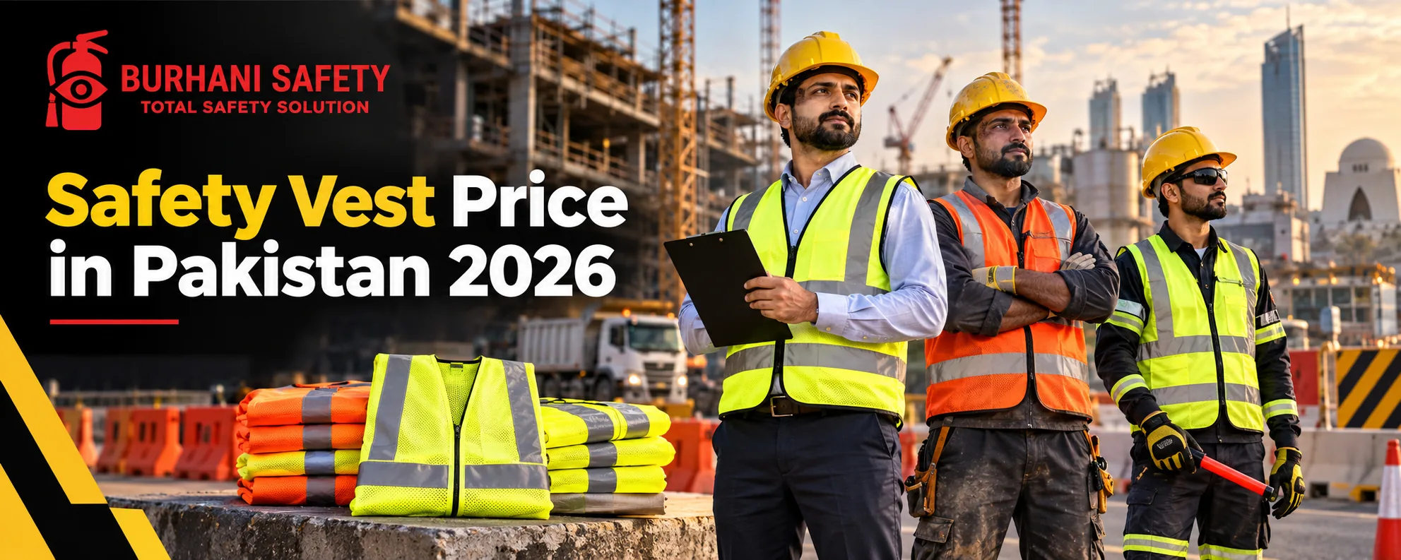 Safety vest price in Pakistan for reflective high visibility vests